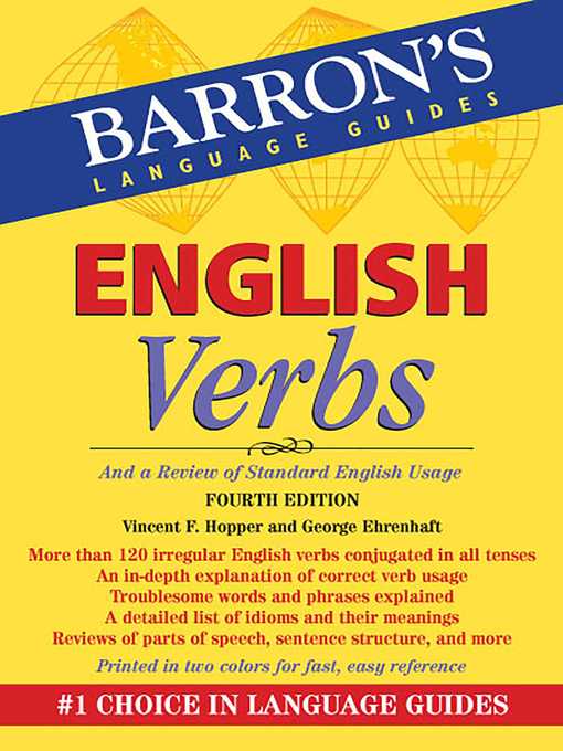 Title details for English Verbs by Vincent F. Hopper - Available